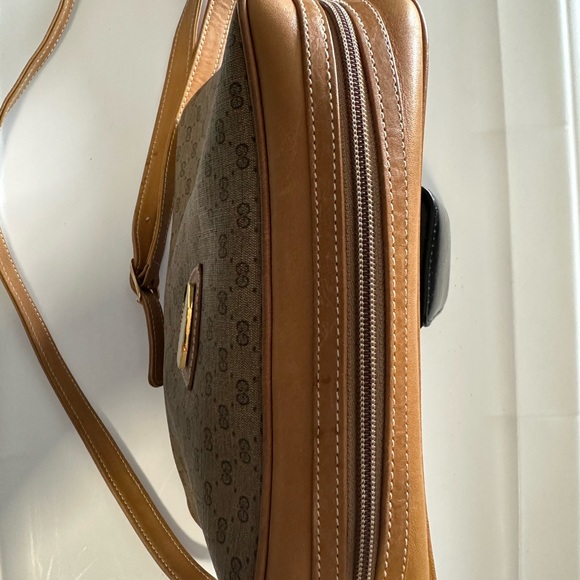 Gucci Brown and Tan Crossbody Bag - Picture 3 of 14